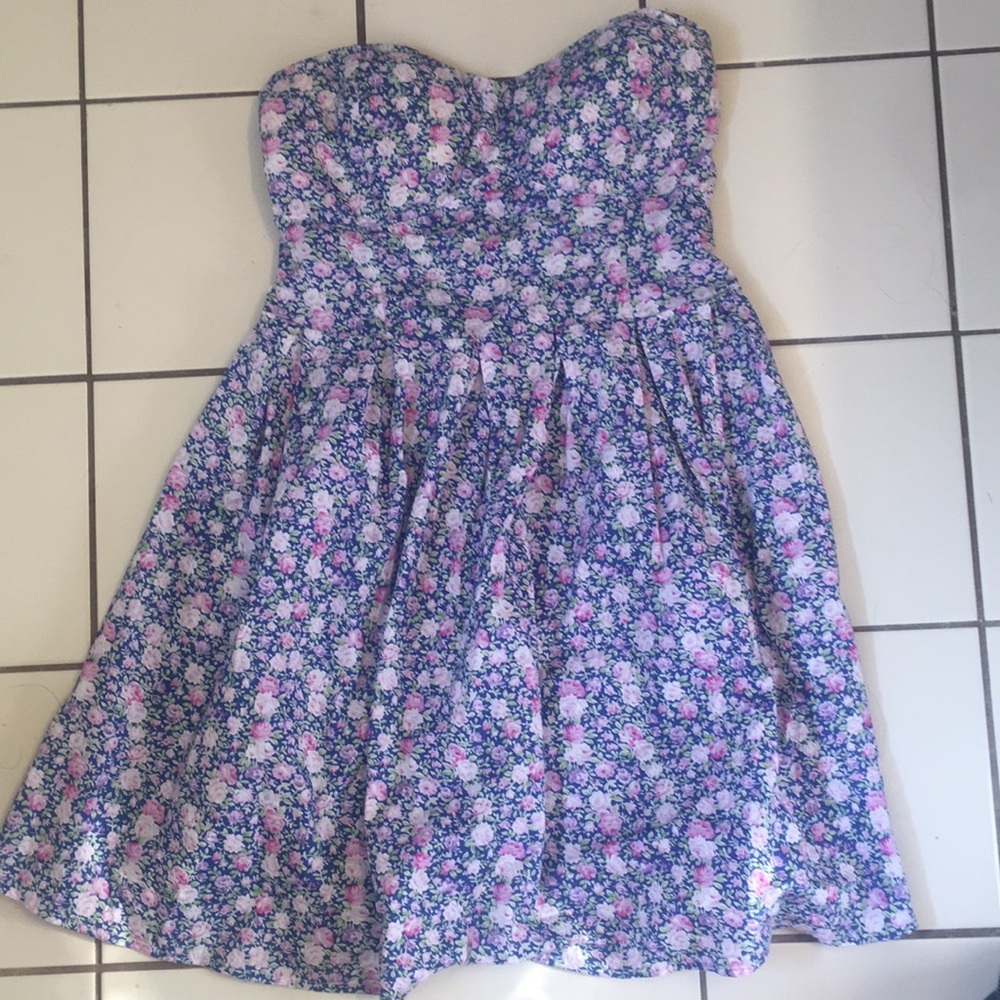 Strapless sundress